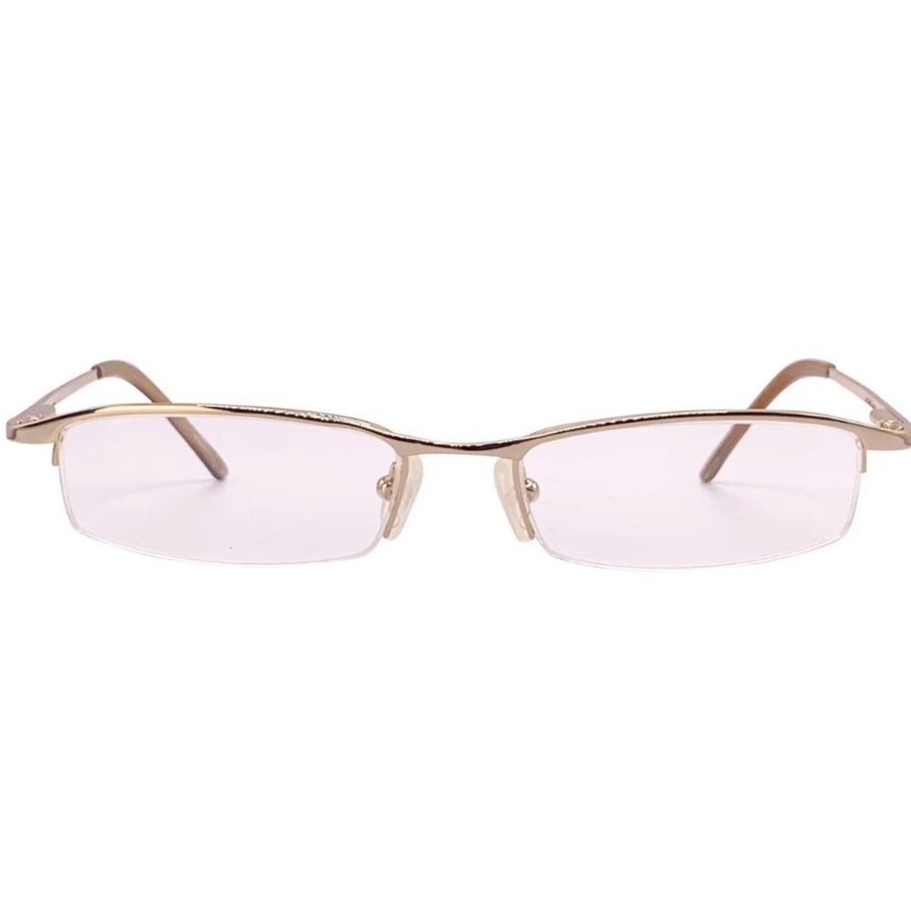 Elegant Gold Frameless Glasses